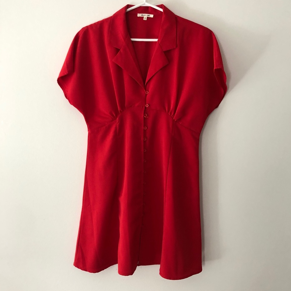 Bleuh Ciel Retro Style Red Dress *never worn* SIZE L
